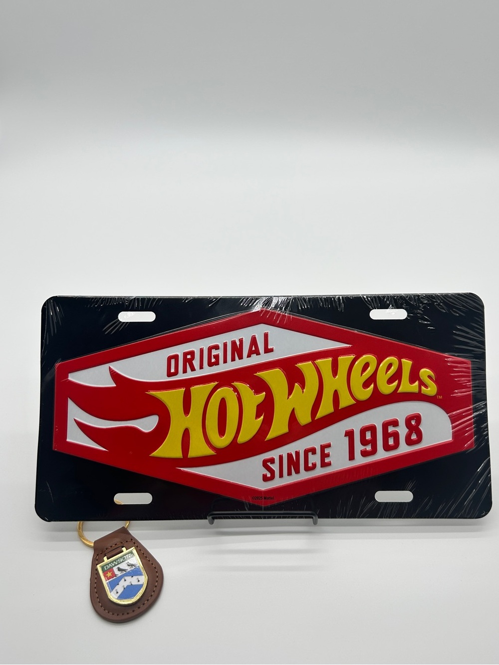 Hot Wheels Metal License Plate